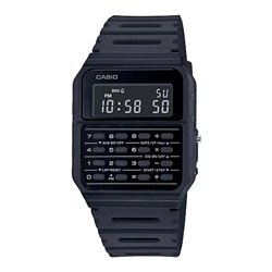 Orologio CASIO VINTAGE CALCULATOR EDGY COLLECTION - FULL BLACK Unisex