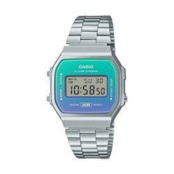 Orologio CASIO VINTAGE ICONIC - RETRO VAPORTHEME SERIE SILVER Unisex