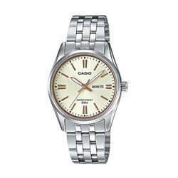 Orologio CASIO COLLECTION LADY DAY & DATE - CHAMPAGNE Donna
