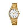 Orologio CASIO COLLECTION ONLY TIME LADY GOLD SERIE - WHITE Donna