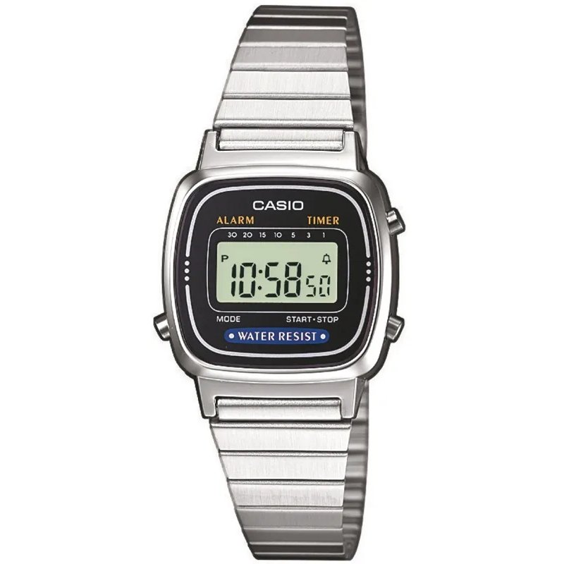 Orologio CASIO VINTAGE ICONIC MINI STEEL - BLACK Donna