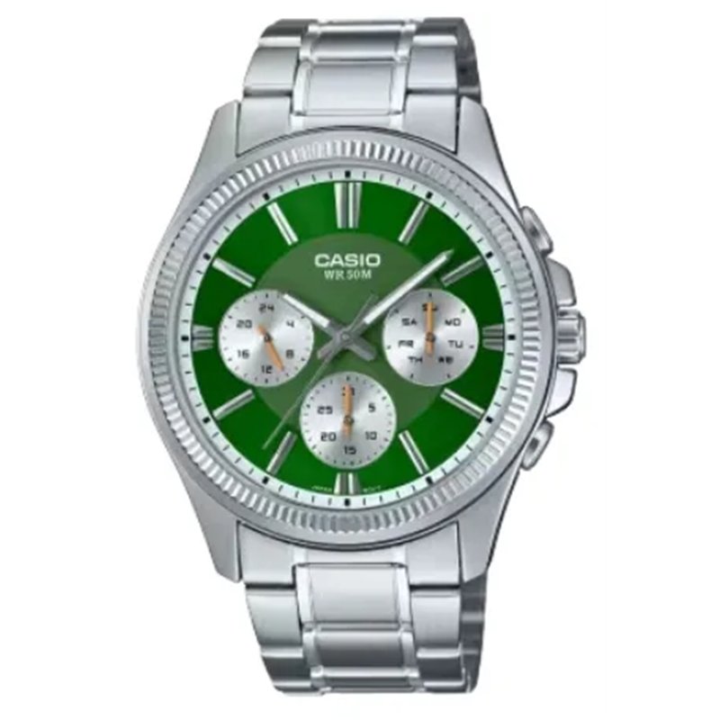 Orologio CASIO DAY DATE MULTIFUNCTION - GREEN Uomo