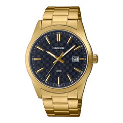 Orologio CASIO COLLECTION DATE GOLD - CARBON LOOK - BLACK Uomo