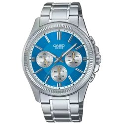 Orologio CASIO COLLECTION MULTIFUNCTION CALENDAR - LIGHT BLUE Uomo