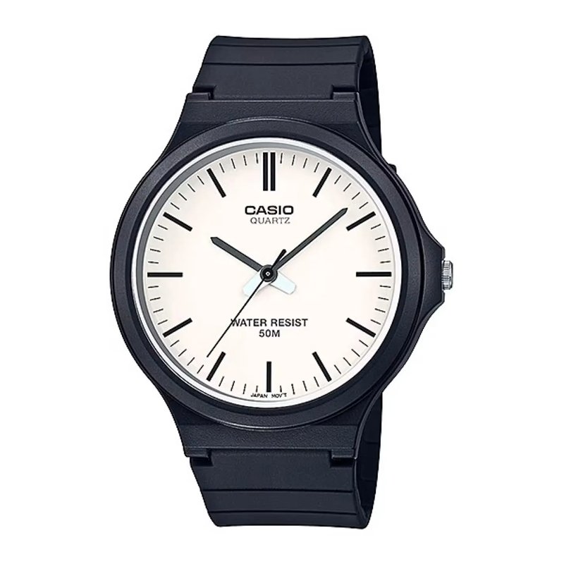Orologio CASIO COLLECTION SIMPLE INDEX - WHITE Uomo