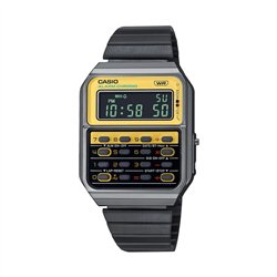 Orologio CASIO VINTAGE CALCULATOR EDGY COLLECTION - YELLOW ***SPECIAL PRICE*** Uomo