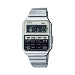 Orologio CASIO VINTAGE CALCULATOR EDGY COLLECTION - WHITE ***SPECIAL PRICE*** Uomo