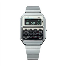 Orologio CASIO VINTAGE CALCULATOR EDGY COLLECTION - WHITE ***SPECIAL PRICE*** Uomo