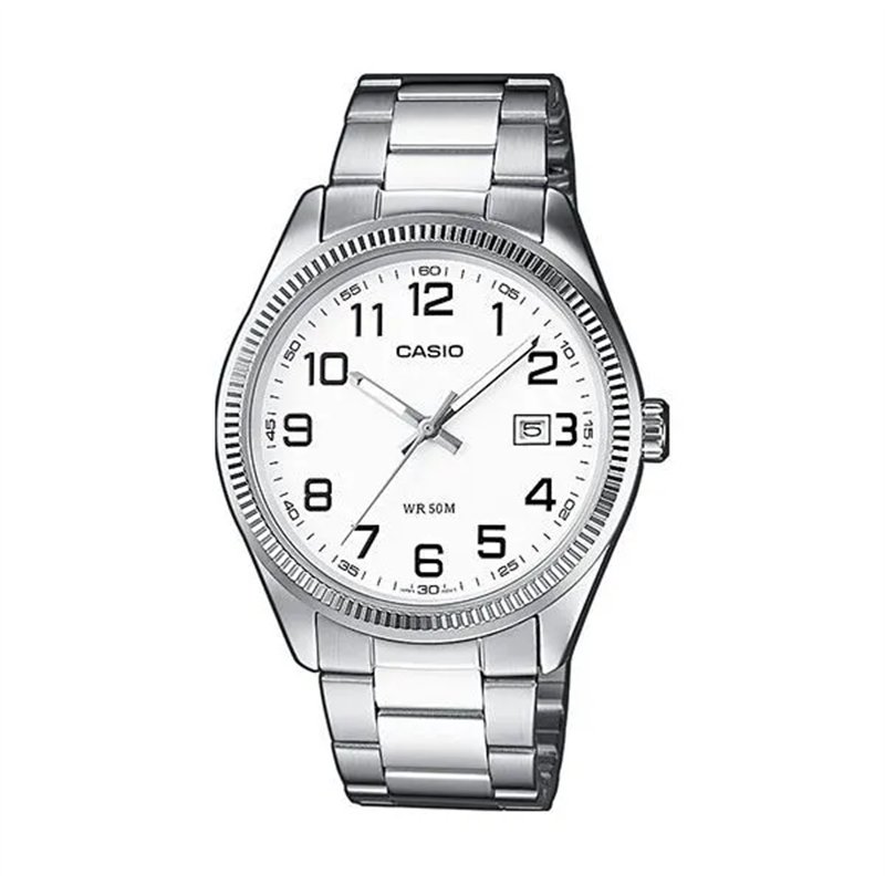 Orologio CASIO COLLECTION DATE - WHITE, ARAB NUMBERS Uomo