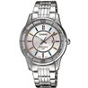 Orologio CASIO COLLECTION LADY DATE GLITTER BEZEL - WHITE Donna