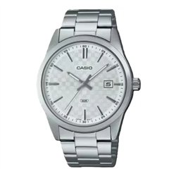 Orologio CASIO COLLECTION DATE - CARBON LOOK - SILVER Uomo