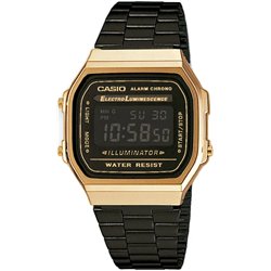 Orologio CASIO VINTAGE ICONIC - GOLD & BLACK Unisex