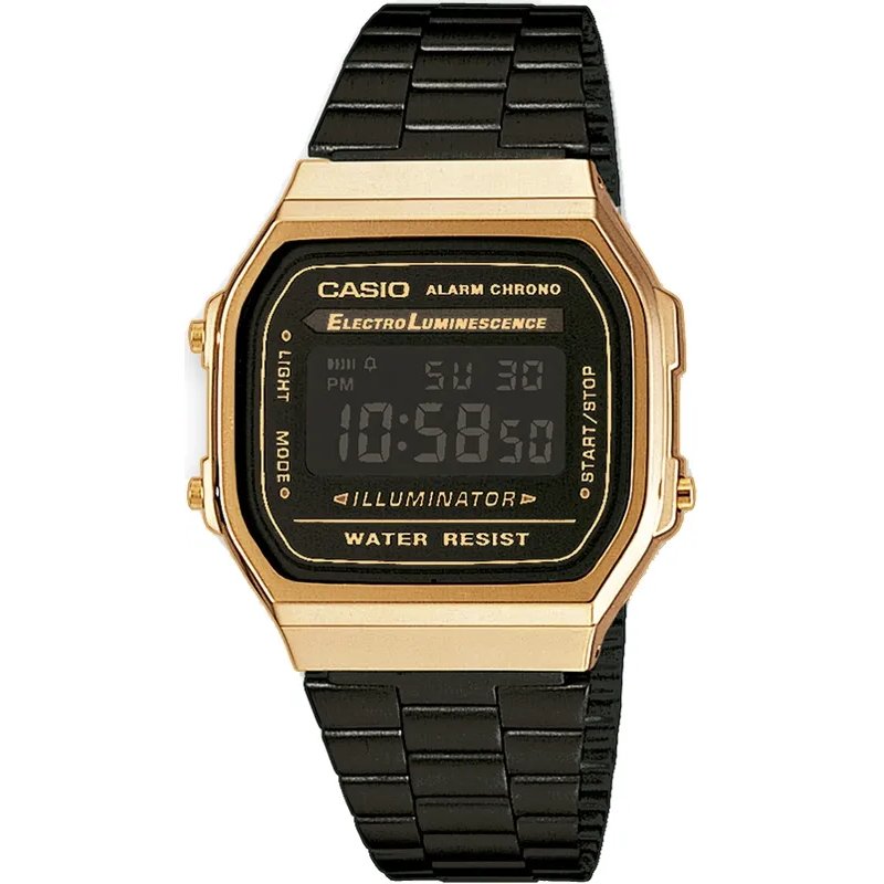 Orologio CASIO VINTAGE ICONIC - GOLD & BLACK Unisex