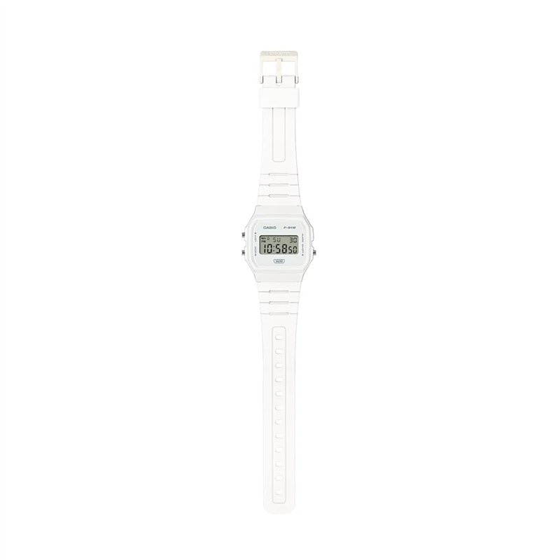 Orologio CASIO VINTAGE F-91 BIO RESIN STRAP - WHITE Unisex