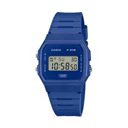 Orologio CASIO VINTAGE F-91 BIO RESIN STRAP - BLUE Unisex