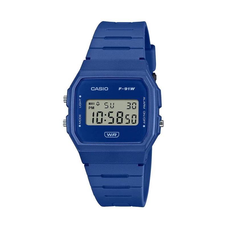 Orologio CASIO VINTAGE F-91 BIO RESIN STRAP - BLUE Unisex