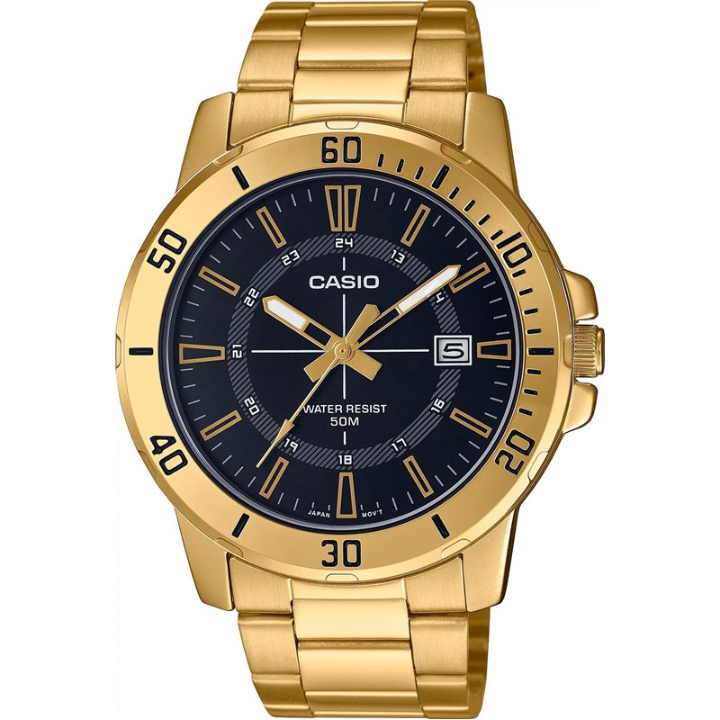 Orologio CASIO SPORT COLLECTION DIVER 50M GOLD - BLACK Uomo