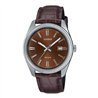 Orologio CASIO COLLECTION DATE, LEATHER - BRONZE Uomo