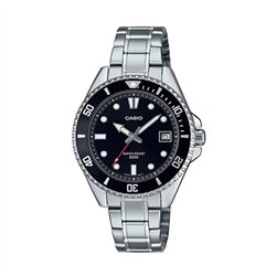 Orologio CASIO SPORT DIVER COMPACT 50M - BLACK Uomo