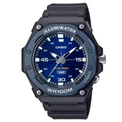 Orologio CASIO SPORT DIVER - ILLUMINATOR WR 100MT - BLUE Uomo