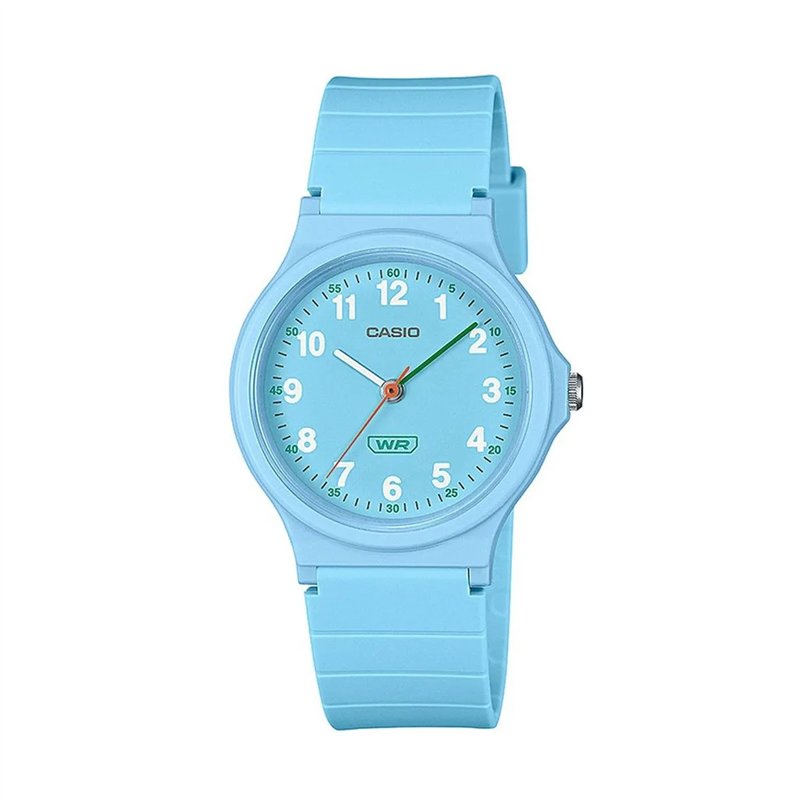 Orologio CASIO TIMELESS COLLECTION POP - BIO RESIN STRAP - LIGHT BLUE Donna