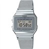 Orologio CASIO VINTAGE ICONIC SLIM DESIGN - SILVER MESH Unisex