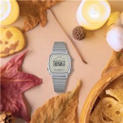 Orologio CASIO VINTAGE ICONIC MINI STEEL - CREAM Donna