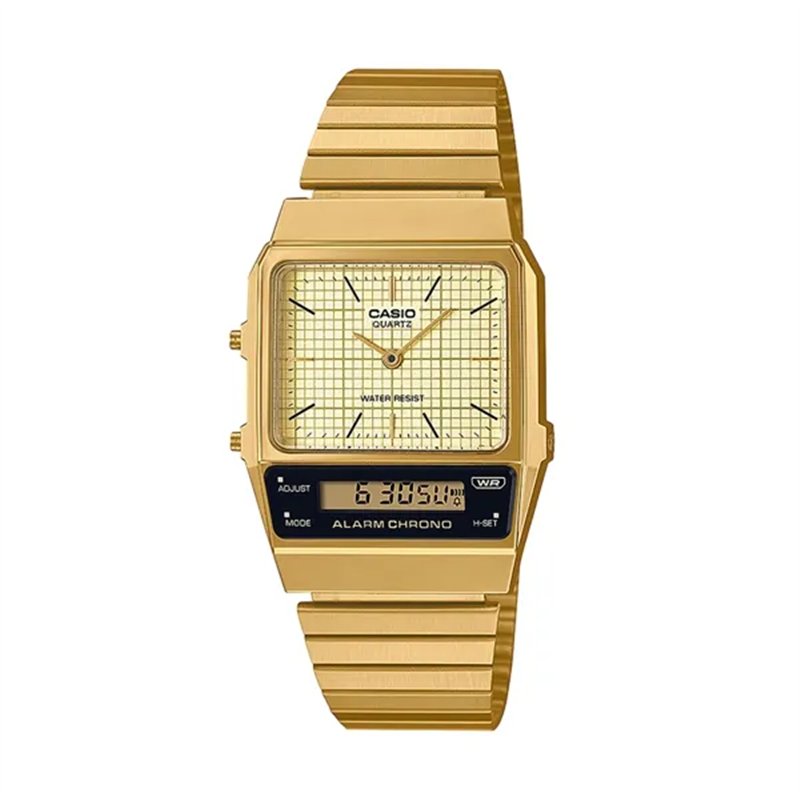 Orologio CASIO VINTAGE EDGY COLLECTION RETRO DIAL - GOLD Unisex