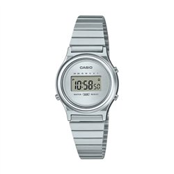Orologio CASIO VINTAGE MINI COLLECTION SLIM ROUND - SILVER Donna