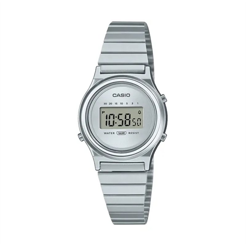 Orologio CASIO VINTAGE MINI COLLECTION SLIM ROUND - SILVER Donna