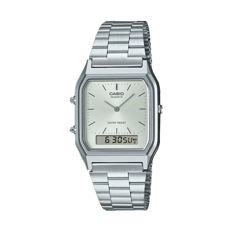 Orologio CASIO VINTAGE EDGY COLLECTION SUNRAY DIAL - SILVER Unisex