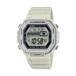 Orologio CASIO SPORT DIVER - OVERSIZE WHITE- ILLUMINATOR 10 YEAR BATTERY Uomo