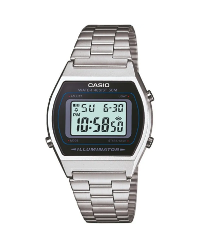 Orologio CASIO VINTAGE ILLUMINATOR - CLASSIC SILVER Unisex