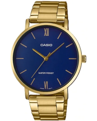 Orologio CASIO COLLECTION MINIMAL GOLD - BLUE Uomo