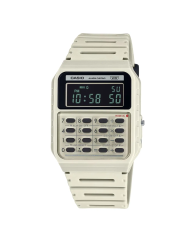 Orologio CASIO VINTAGE CALCULATOR EDGY COLLECTION - CREAM Unisex