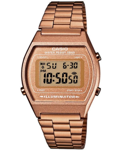 Orologio CASIO VINTAGE ILLUMINATOR - COPPER GLITTER Unisex
