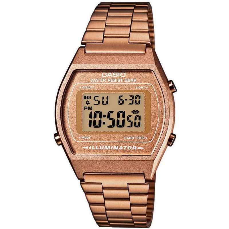 Orologio CASIO VINTAGE ILLUMINATOR - COPPER GLITTER Unisex