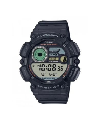 Orologio CASIO SPORT ILLUMINATOR 10 YEARS BATTERY - BLACK Uomo