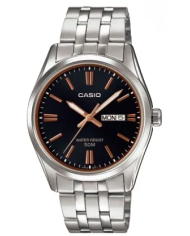 Orologio CASIO COLLECTION DATE, BRACELET - BLACK Uomo