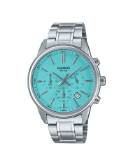 Orologio CASIO COLLECTION CHRONO DATE - AQUA GREEN Uomo