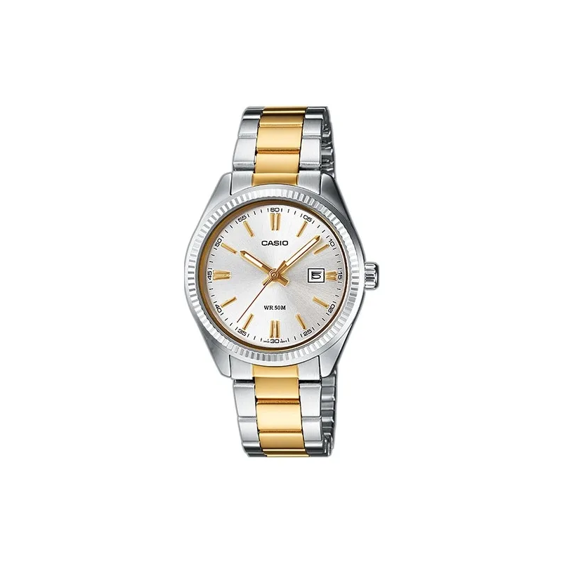 Orologio CASIO COLLECTION LADY DATE - TWO TONES Donna