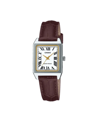 Orologio CASIO COLLECTION TANK, LEATHER - WHITE Donna