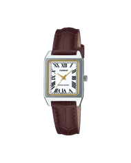 Orologio CASIO COLLECTION TANK, LEATHER - WHITE Donna