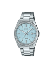 Orologio CASIO COLLECTION DATE - GOLF BALL DIAL - LIGHT BLUE Uomo