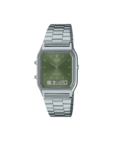 Orologio CASIO VINTAGE EDGY COLLECTION SUNRAY DIAL - GREEN MOSS Unisex