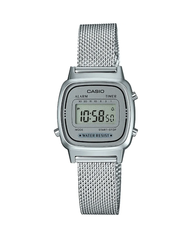 Orologio CASIO VINTAGE ICONIC MINI STEEL SILVER MESH Unisex