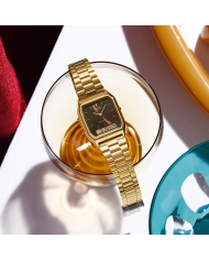 Orologio CASIO VINTAGE EDGY COLLECTION SUNRAY DIAL, GOLD - BLACK Unisex