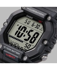 Orologio CASIO SPORT COLLECTION OVERSIZE 10 YEARS BATTERY - BLACK Uomo