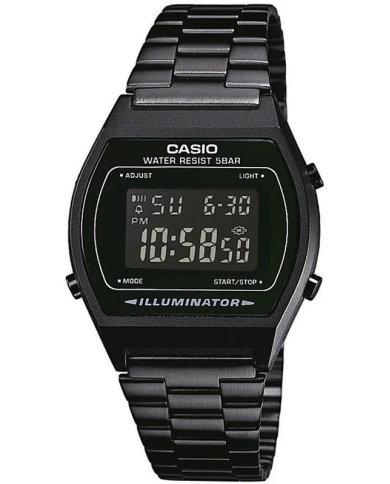 Orologio CASIO VINTAGE ILLUMINATOR BLACK Unisex