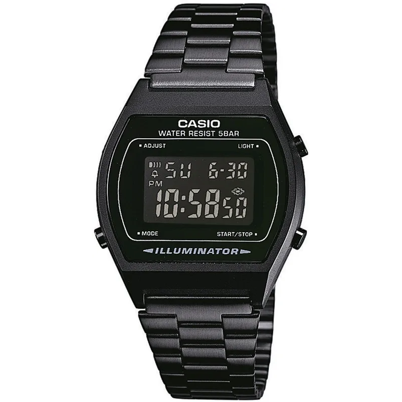 Orologio CASIO VINTAGE ILLUMINATOR BLACK Unisex